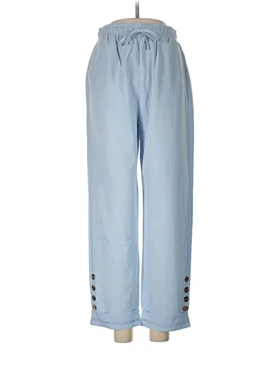 Pre-owned Unbranded Casual Pants In Blue