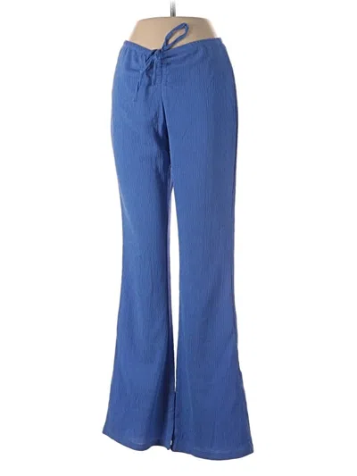 Pre-owned Unbranded Casual Pants In Blue