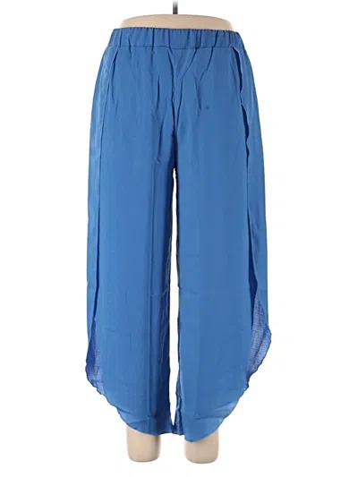 Pre-owned Unbranded Casual Pants In Blue