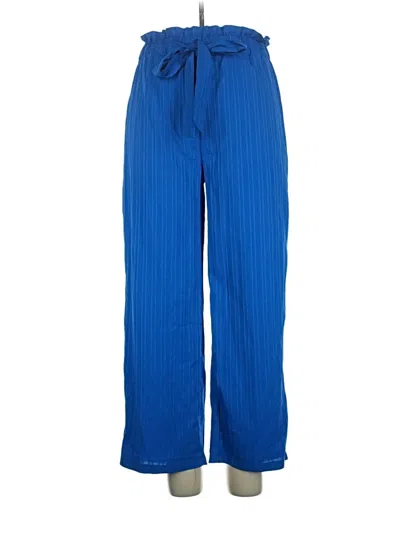 Pre-owned Unbranded Casual Pants In Blue