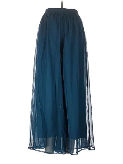 Pre-owned Unbranded Casual Pants In Blue