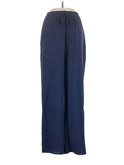Pre-owned Unbranded Casual Pants In Blue
