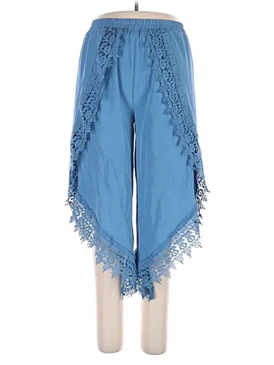 Pre-owned Unbranded Casual Pants In Blue