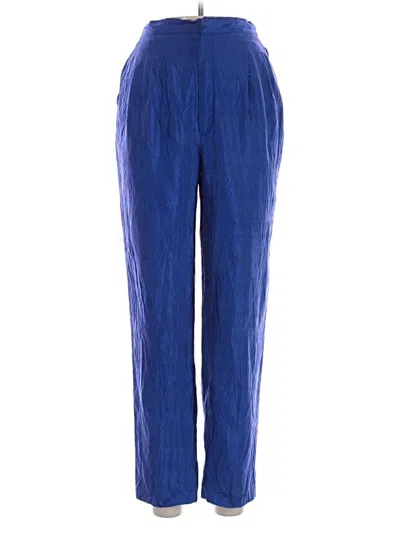 Pre-owned Unbranded Casual Pants In Blue
