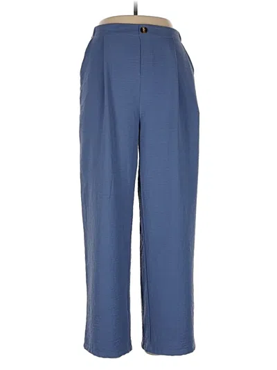 Pre-owned Unbranded Casual Pants In Blue