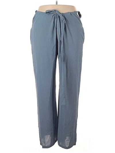 Pre-owned Unbranded Casual Pants In Blue
