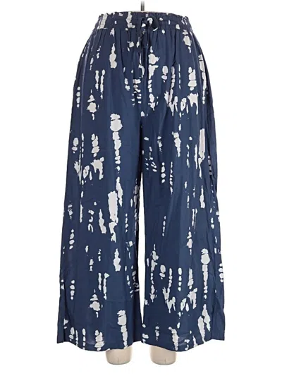Pre-owned Unbranded Casual Pants In Blue