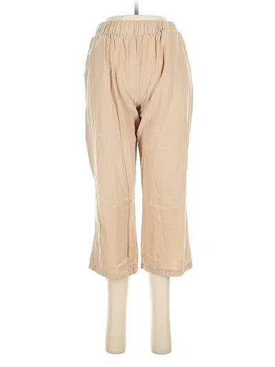 Pre-owned Unbranded Casual Pants In Brown
