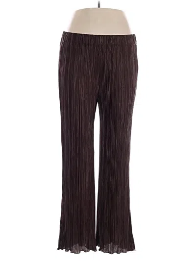 Pre-owned Unbranded Casual Pants In Brown