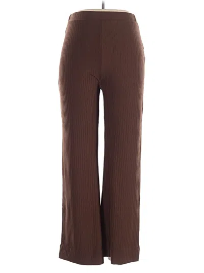 Pre-owned Unbranded Casual Pants In Brown