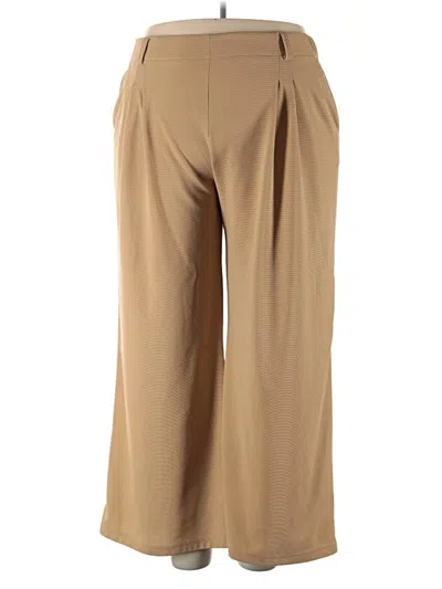 Pre-owned Unbranded Casual Pants In Brown