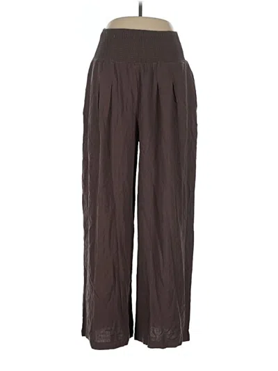Pre-owned Unbranded Casual Pants In Brown