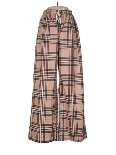 Pre-owned Unbranded Casual Pants In Brown