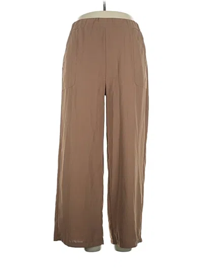 Pre-owned Unbranded Casual Pants In Brown