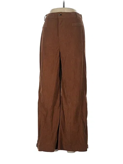 Pre-owned Unbranded Casual Pants In Brown