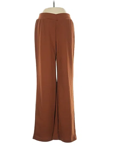 Pre-owned Unbranded Casual Pants In Brown