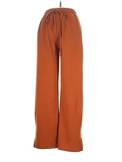 Pre-owned Unbranded Casual Pants In Brown