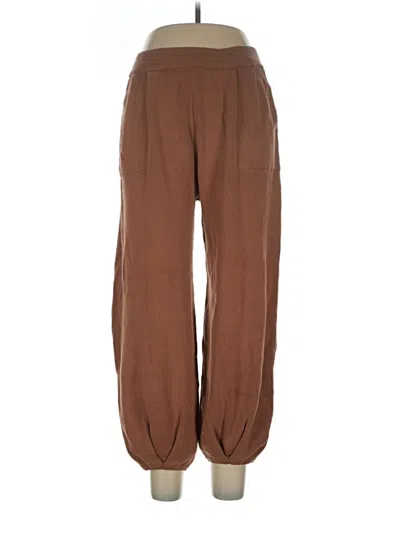 Pre-owned Unbranded Casual Pants In Brown