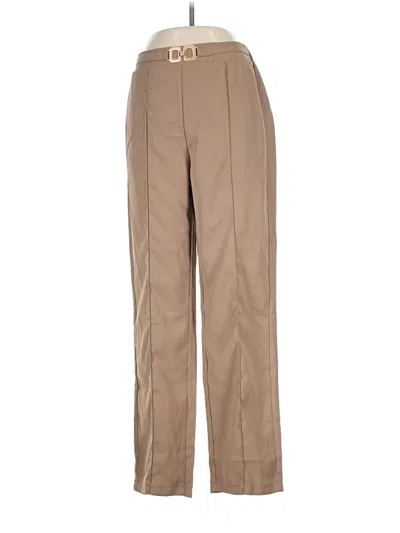 Pre-owned Unbranded Casual Pants In Brown