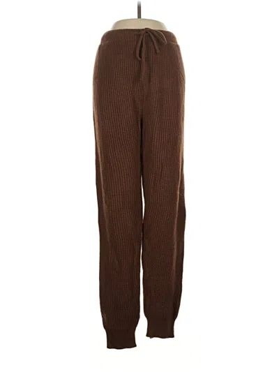 Pre-owned Unbranded Casual Pants In Brown