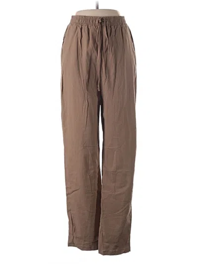 Pre-owned Unbranded Casual Pants In Brown