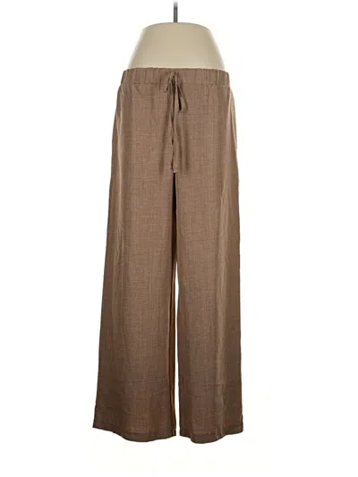 Pre-owned Unbranded Casual Pants In Brown