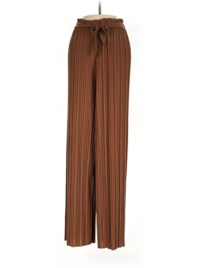 Pre-owned Unbranded Casual Pants In Brown
