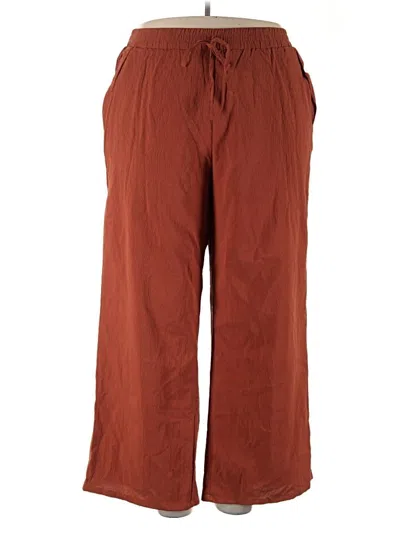 Pre-owned Unbranded Casual Pants In Brown