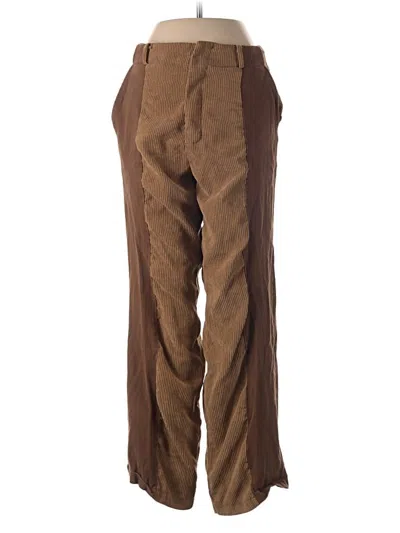 Pre-owned Unbranded Casual Pants In Brown