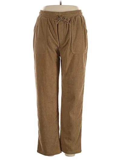 Pre-owned Unbranded Casual Pants In Brown
