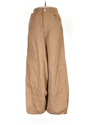 Pre-owned Unbranded Casual Pants In Brown