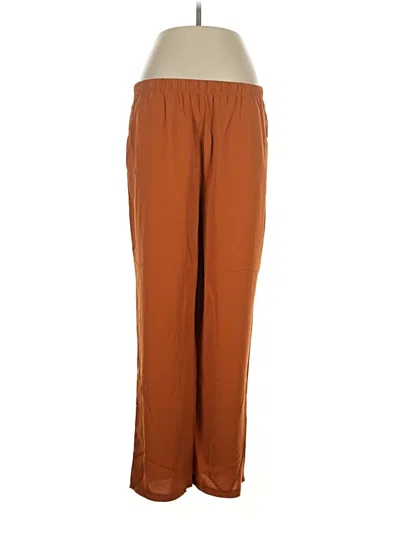 Pre-owned Unbranded Casual Pants In Brown