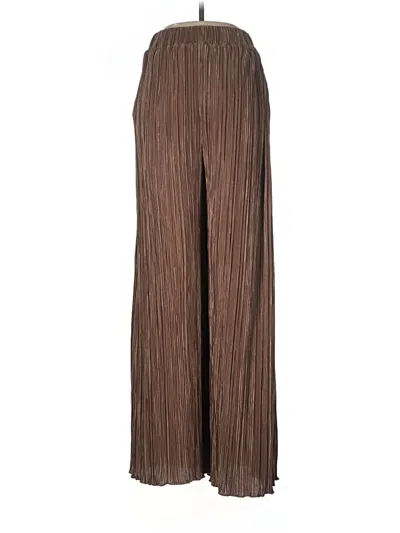 Pre-owned Unbranded Casual Pants In Brown
