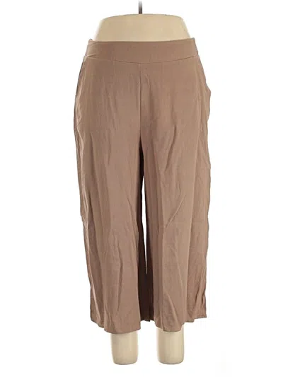 Pre-owned Unbranded Casual Pants In Brown