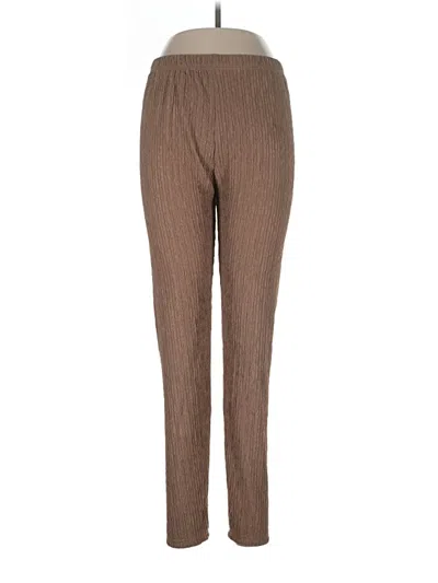 Pre-owned Unbranded Casual Pants In Brown