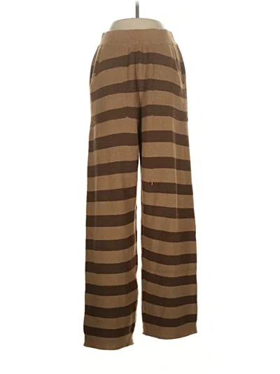 Pre-owned Unbranded Casual Pants In Brown