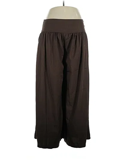 Pre-owned Unbranded Casual Pants In Brown