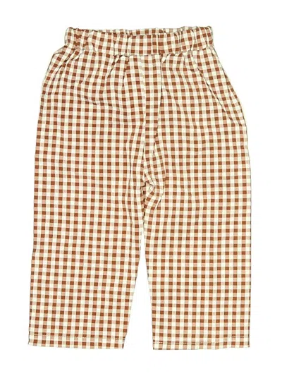 Pre-owned Unbranded Kids' Casual Pants In Brown