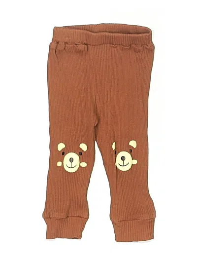 Pre-owned Unbranded Kids' Casual Pants In Brown