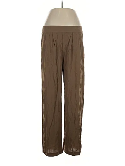 Pre-owned Unbranded Casual Pants In Brown