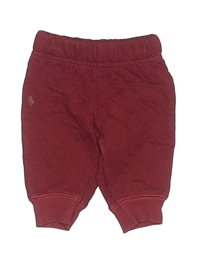Pre-owned Unbranded Babies' Casual Pants In Burgundy