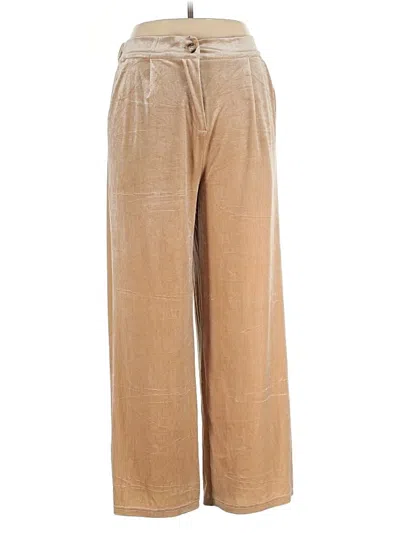 Pre-owned Unbranded Casual Pants In Gold