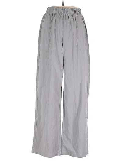 Pre-owned Unbranded Casual Pants In Gray