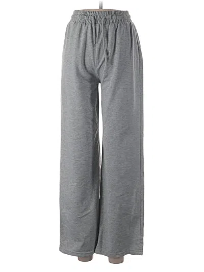 Pre-owned Unbranded Casual Pants In Gray