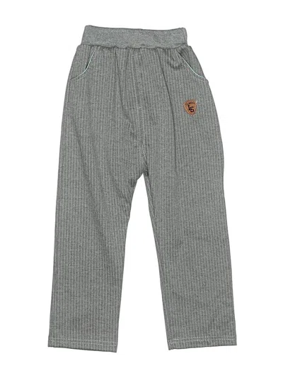 Pre-owned Unbranded Kids' Casual Pants In Gray