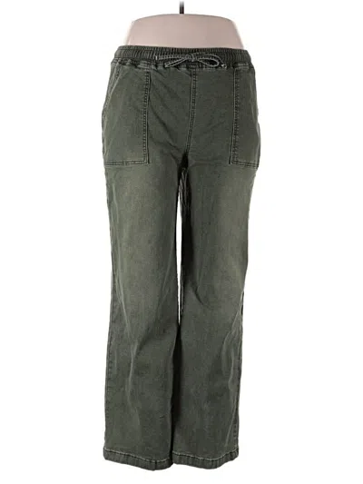Pre-owned Unbranded Casual Pants In Green