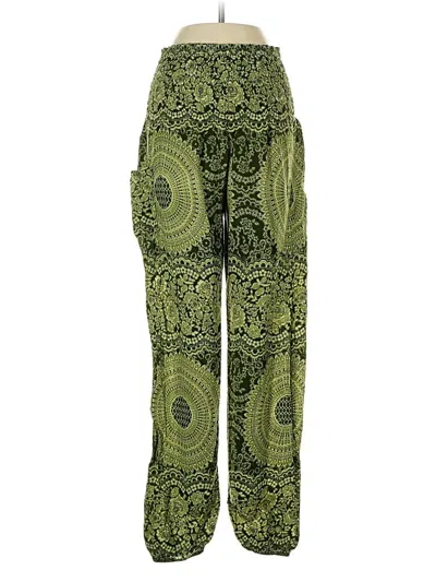 Pre-owned Unbranded Casual Pants In Green