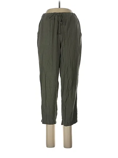 Pre-owned Unbranded Casual Pants In Green