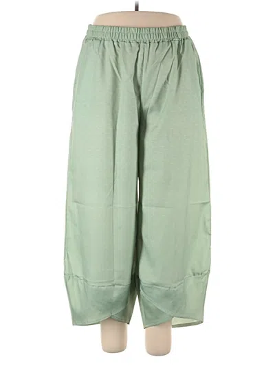 Pre-owned Unbranded Casual Pants In Green