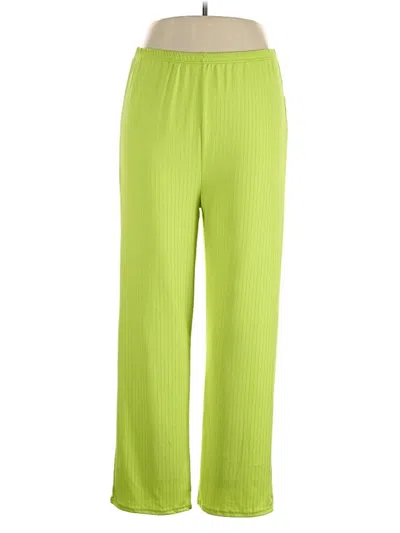 Pre-owned Unbranded Casual Pants In Green